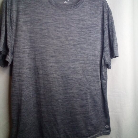 Zelos Shirt Mens L Short Sleeve Active Athletic Gray - Picture 11 of 13